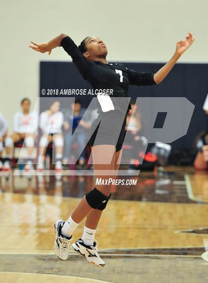 Thumbnail 3 in Incarnate Word Academy vs. Christian Home School Athletics (Bay Area Christian Tournament) photogallery.