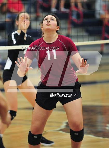 Thumbnail 1 in Incarnate Word Academy vs. Christian Home School Athletics (Bay Area Christian Tournament) photogallery.