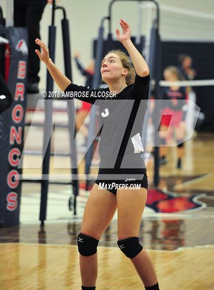 Thumbnail 2 in Incarnate Word Academy vs. Christian Home School Athletics (Bay Area Christian Tournament) photogallery.