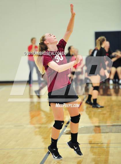 Thumbnail 1 in Incarnate Word Academy vs. Christian Home School Athletics (Bay Area Christian Tournament) photogallery.