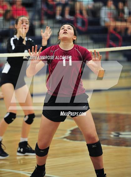 Thumbnail 2 in Incarnate Word Academy vs. Christian Home School Athletics (Bay Area Christian Tournament) photogallery.