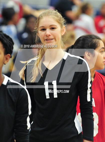 Thumbnail 1 in Incarnate Word Academy vs. Christian Home School Athletics (Bay Area Christian Tournament) photogallery.