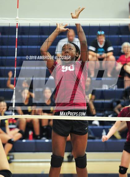 Thumbnail 3 in Incarnate Word Academy vs. Christian Home School Athletics (Bay Area Christian Tournament) photogallery.