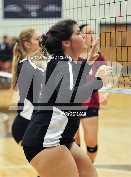 Thumbnail 3 in Incarnate Word Academy vs. Christian Home School Athletics (Bay Area Christian Tournament) photogallery.