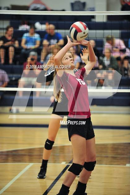 Thumbnail 1 in Incarnate Word Academy vs. Christian Home School Athletics (Bay Area Christian Tournament) photogallery.