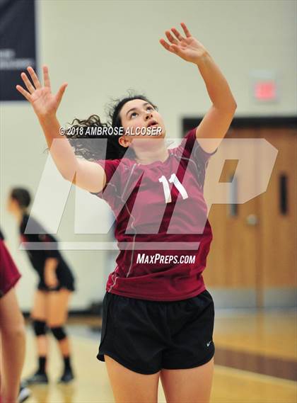 Thumbnail 3 in Incarnate Word Academy vs. Christian Home School Athletics (Bay Area Christian Tournament) photogallery.