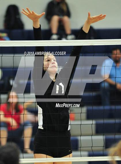 Thumbnail 2 in Incarnate Word Academy vs. Christian Home School Athletics (Bay Area Christian Tournament) photogallery.