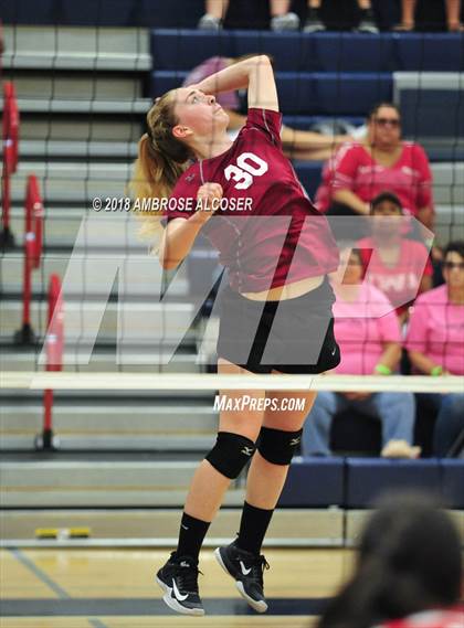 Thumbnail 2 in Incarnate Word Academy vs. Christian Home School Athletics (Bay Area Christian Tournament) photogallery.
