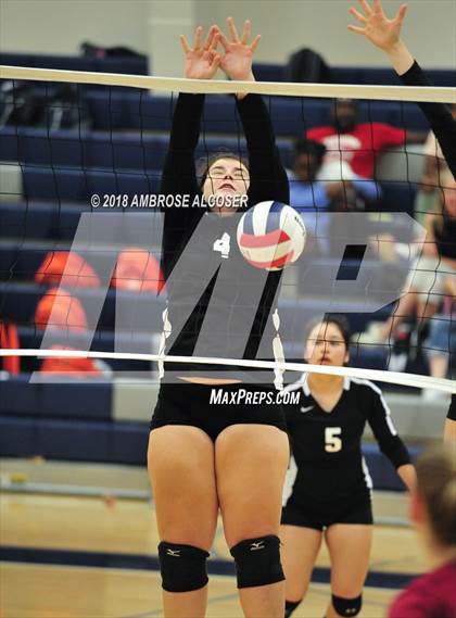 Thumbnail 2 in Incarnate Word Academy vs. Christian Home School Athletics (Bay Area Christian Tournament) photogallery.