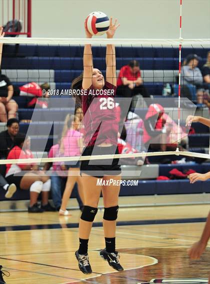Thumbnail 3 in Incarnate Word Academy vs. Christian Home School Athletics (Bay Area Christian Tournament) photogallery.
