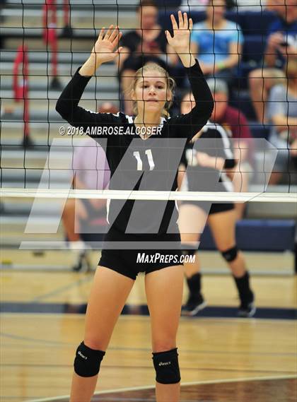 Thumbnail 2 in Incarnate Word Academy vs. Christian Home School Athletics (Bay Area Christian Tournament) photogallery.