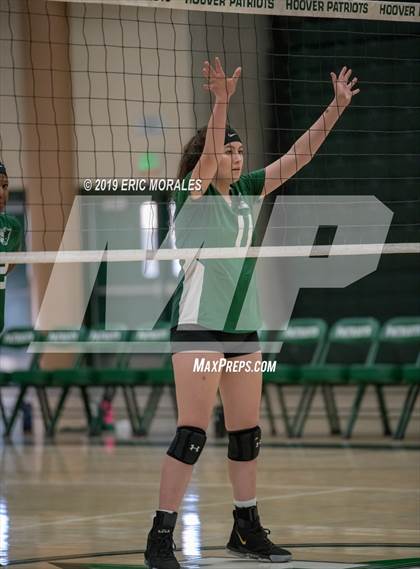 Thumbnail 2 in Hoover vs San Joaquin Memorial (Patriot Varsity Tournament) photogallery.