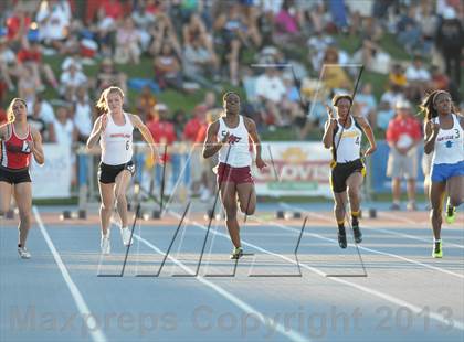 Thumbnail 3 in CIF State Track and Field Championships (Day 1 - Girls 100m) photogallery.