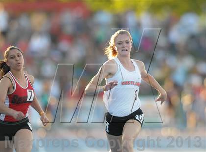Thumbnail 1 in CIF State Track and Field Championships (Day 1 - Girls 100m) photogallery.