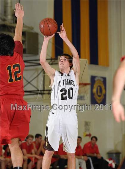 Thumbnail 2 in Jesuit vs. St. Francis (Gridley Invitational) photogallery.