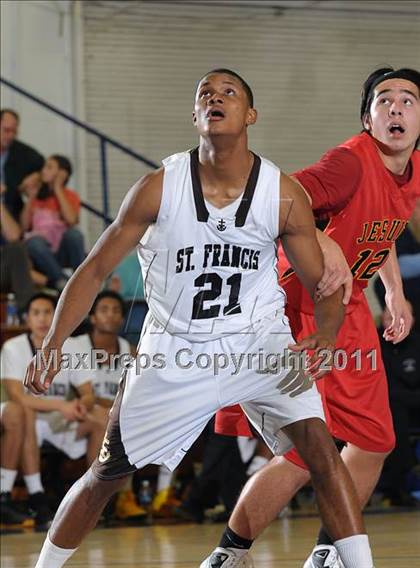 Thumbnail 1 in Jesuit vs. St. Francis (Gridley Invitational) photogallery.