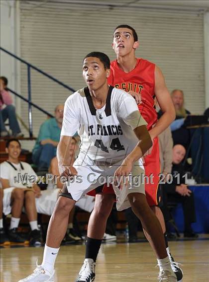 Thumbnail 3 in Jesuit vs. St. Francis (Gridley Invitational) photogallery.