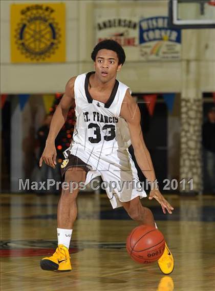 Thumbnail 2 in Jesuit vs. St. Francis (Gridley Invitational) photogallery.