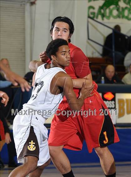 Thumbnail 1 in Jesuit vs. St. Francis (Gridley Invitational) photogallery.