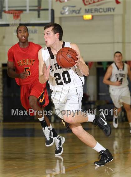 Thumbnail 2 in Jesuit vs. St. Francis (Gridley Invitational) photogallery.