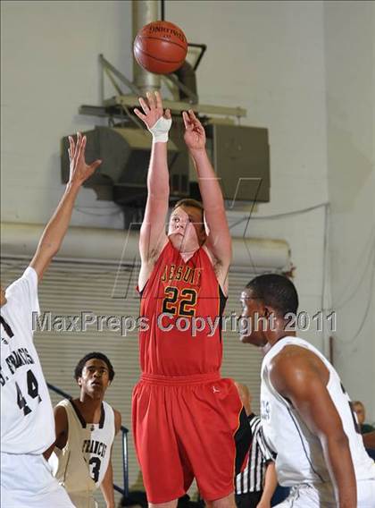 Thumbnail 1 in Jesuit vs. St. Francis (Gridley Invitational) photogallery.