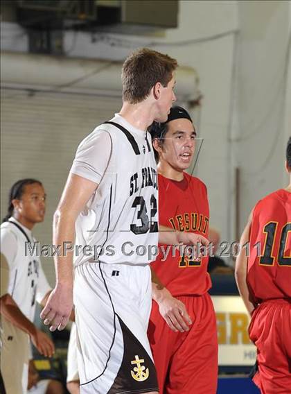 Thumbnail 2 in Jesuit vs. St. Francis (Gridley Invitational) photogallery.