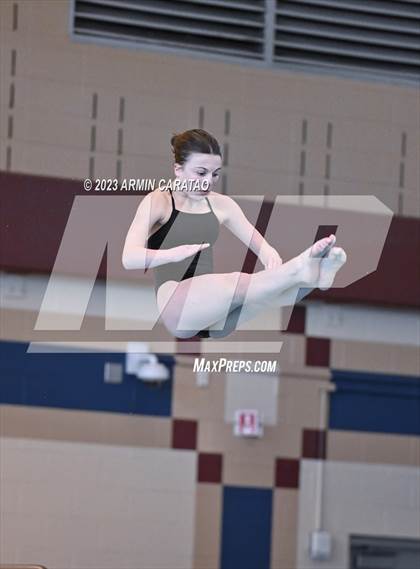 Thumbnail 1 in UIL Region IV-6A Girls Diving Finals photogallery.