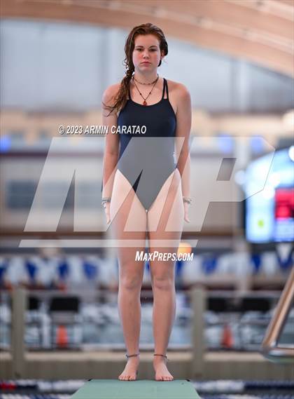 Thumbnail 2 in UIL Region IV-6A Girls Diving Finals photogallery.