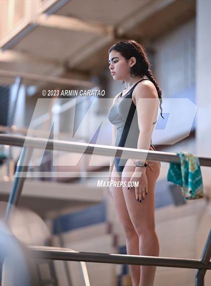 Thumbnail 2 in UIL Region IV-6A Girls Diving Finals photogallery.