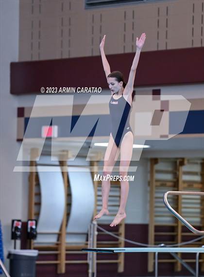 Thumbnail 3 in UIL Region IV-6A Girls Diving Finals photogallery.
