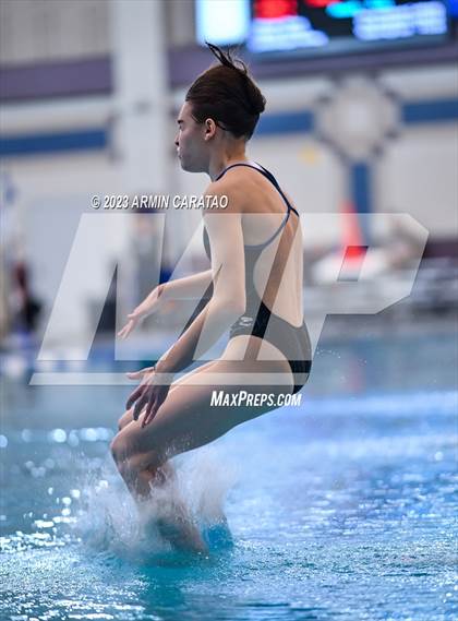 Thumbnail 1 in UIL Region IV-6A Girls Diving Finals photogallery.