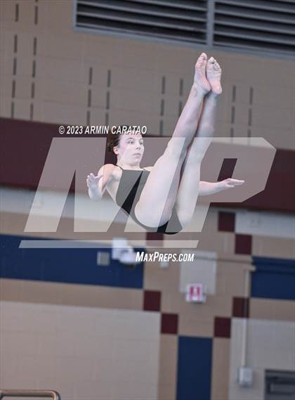Thumbnail 2 in UIL Region IV-6A Girls Diving Finals photogallery.