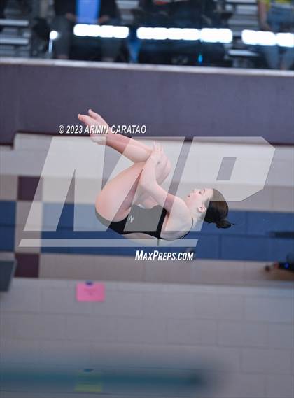 Thumbnail 1 in UIL Region IV-6A Girls Diving Finals photogallery.