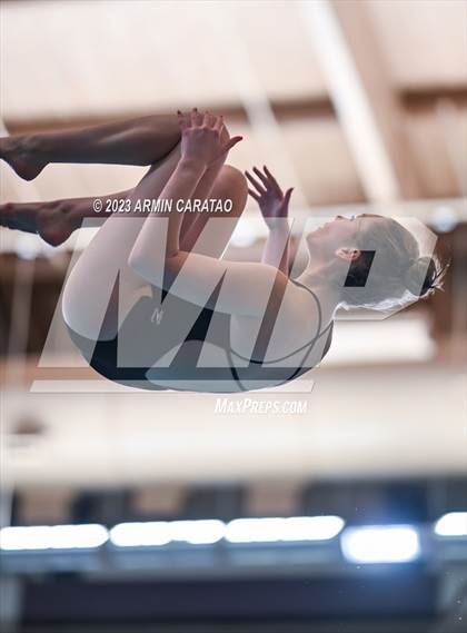 Thumbnail 3 in UIL Region IV-6A Girls Diving Finals photogallery.