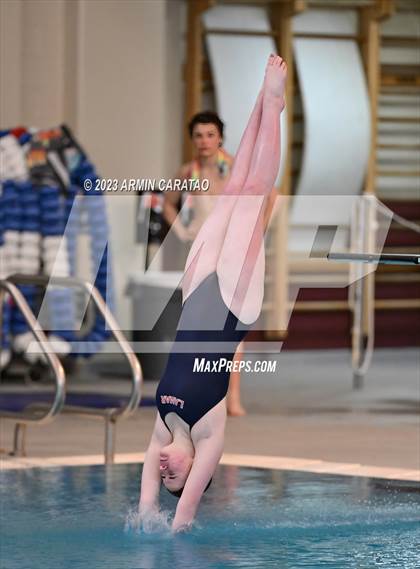 Thumbnail 2 in UIL Region IV-6A Girls Diving Finals photogallery.
