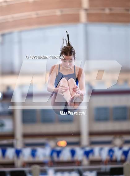 Thumbnail 3 in UIL Region IV-6A Girls Diving Finals photogallery.