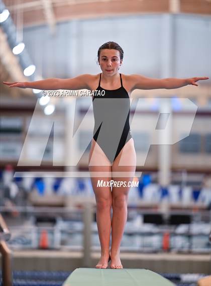 Thumbnail 3 in UIL Region IV-6A Girls Diving Finals photogallery.