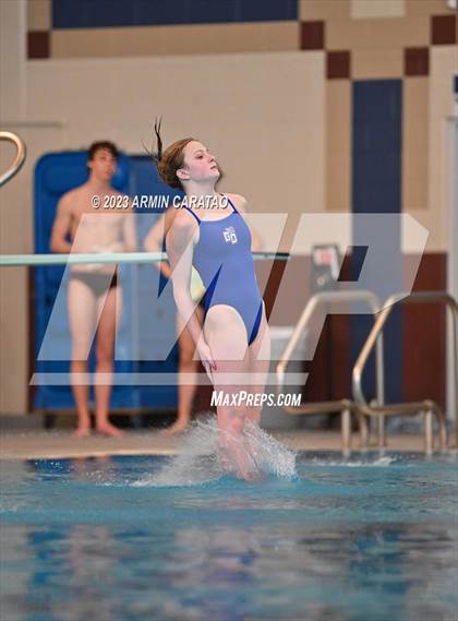 Thumbnail 2 in UIL Region IV-6A Girls Diving Finals photogallery.
