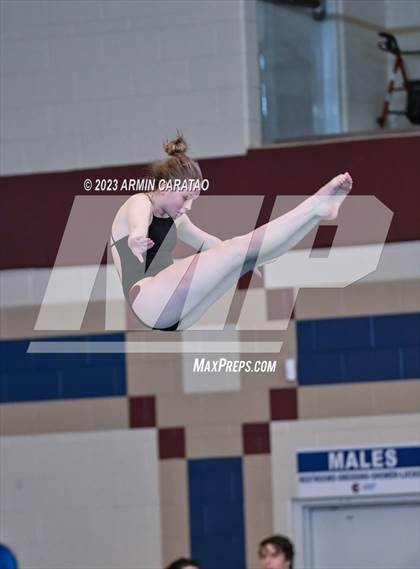 Thumbnail 3 in UIL Region IV-6A Girls Diving Finals photogallery.