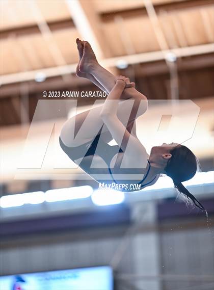 Thumbnail 3 in UIL Region IV-6A Girls Diving Finals photogallery.