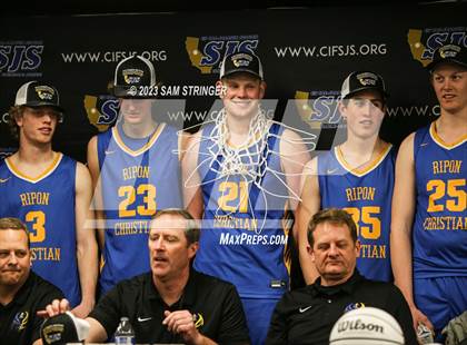 Thumbnail 2 in Fortune Early College vs. Ripon Christian (CIF SJS Division 5 Final) photogallery.