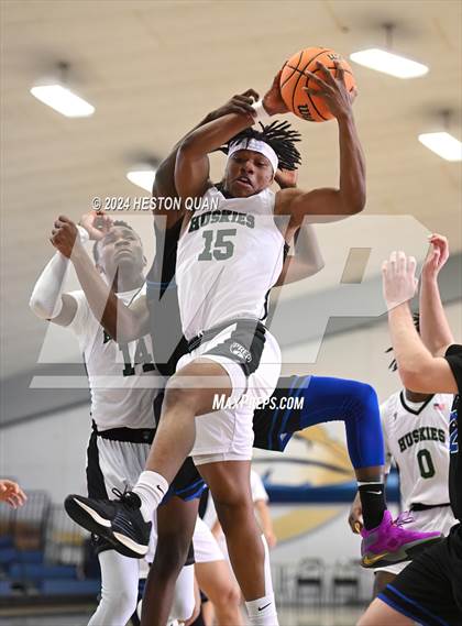 Thumbnail 1 in Desert Christian Academy vs. Fairmont Prep (MLK Dream Classic) photogallery.
