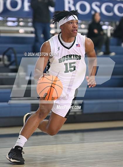 Thumbnail 2 in Desert Christian Academy vs. Fairmont Prep (MLK Dream Classic) photogallery.