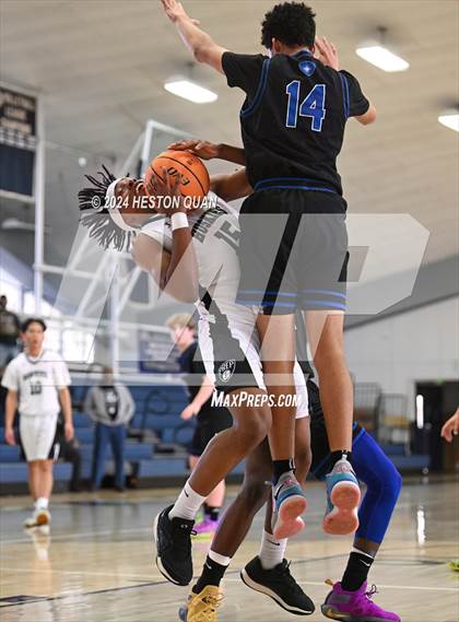 Thumbnail 3 in Desert Christian Academy vs. Fairmont Prep (MLK Dream Classic) photogallery.