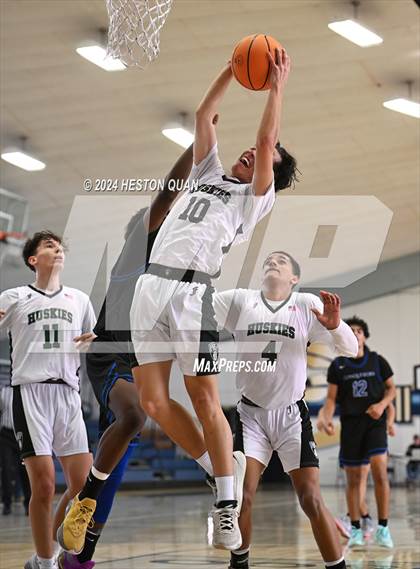 Thumbnail 1 in Desert Christian Academy vs. Fairmont Prep (MLK Dream Classic) photogallery.