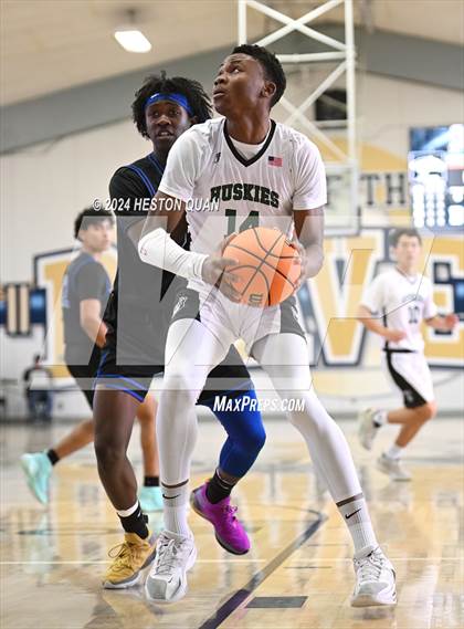 Thumbnail 3 in Desert Christian Academy vs. Fairmont Prep (MLK Dream Classic) photogallery.
