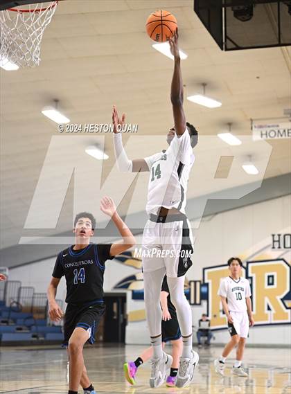 Thumbnail 2 in Desert Christian Academy vs. Fairmont Prep (MLK Dream Classic) photogallery.