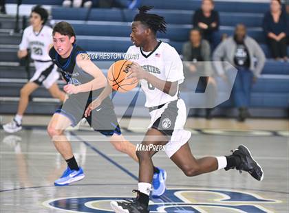 Thumbnail 2 in Desert Christian Academy vs. Fairmont Prep (MLK Dream Classic) photogallery.