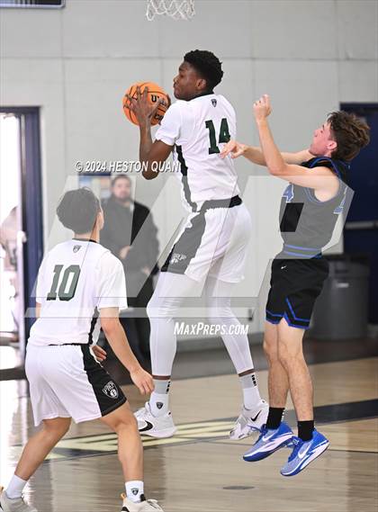 Thumbnail 1 in Desert Christian Academy vs. Fairmont Prep (MLK Dream Classic) photogallery.
