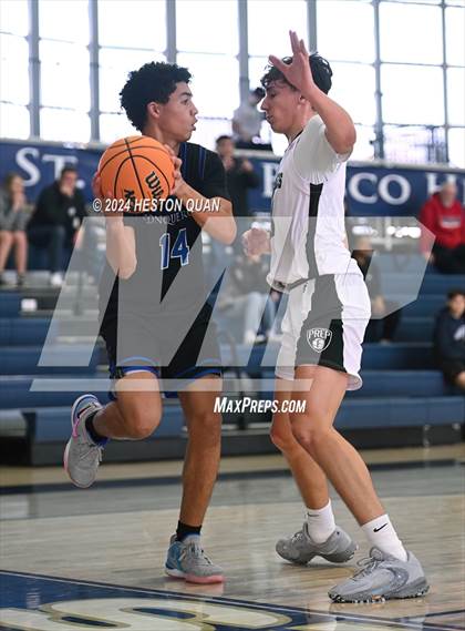 Thumbnail 1 in Desert Christian Academy vs. Fairmont Prep (MLK Dream Classic) photogallery.
